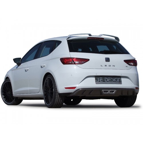 Οπίσθιος διαχύτης "carbon look" JE Design για Seat Leon 5F Οπίσθιος διαχύτης "carbon look" JE Design για Seat Leon 5F